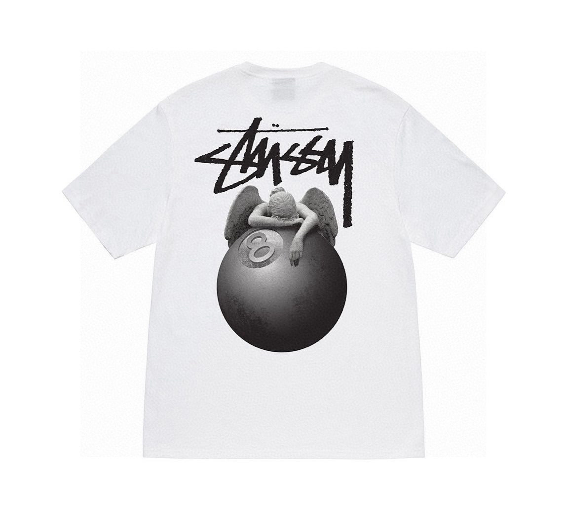Urban Stussy 8 Ball Angel Graphic T-Shirt
