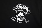 Retro Stussy Skull Crossbones Graphic T-Shirt