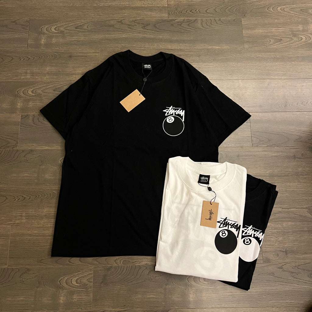 Oversized Stussy 8 Ball Graphic T-Shirt
