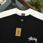 Unisex Stussy Laguna Beach Spiral Graphic T-Shirt