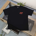 Oversized Stussy Bottle Cap Graphic T-Shirt