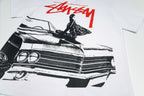 Oversized Stussy Vintage Car Graphic T-Shirt