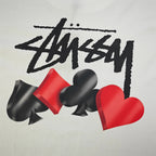 Stussy Playing Card Suits Graphic T-Shirt