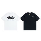 Oversized Stussy CDG Surfman Graphic T-Shirt