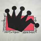 Unisex Stussy Crown Logo Graphic T-Shirt