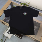 Oversized Stussy Floral Skull Graphic T-Shirt