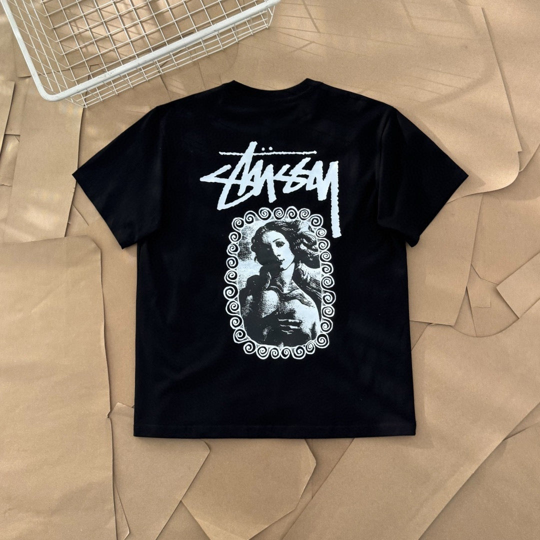 Unisex Stussy Venus Frame Graphic T-Shirt