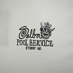 Oversized Stussy Palm Pool Service Graphic T-Shirt