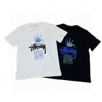 Unisex Stussy Global Roots Crown Graphic T-Shirt