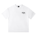 Stussy Saxophone Back Graphic Oversized T-Shirt