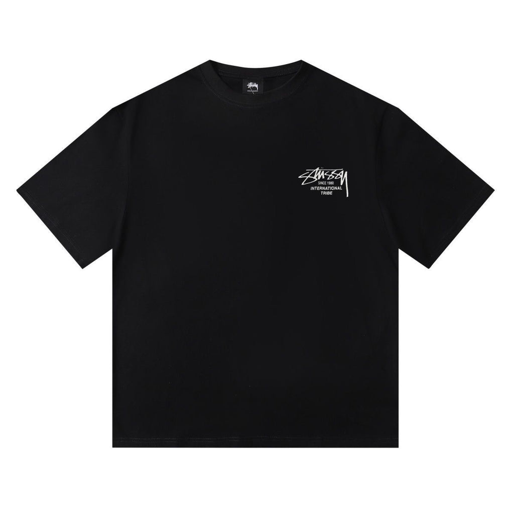 Stussy Saxophone Back Graphic Oversized T-Shirt