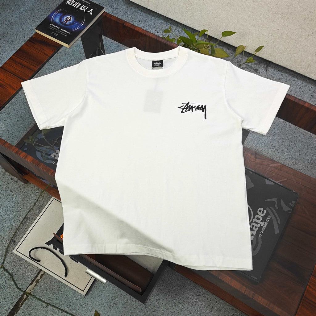 Stussy Shattered 8 Ball Graphic Oversized T-Shirt
