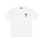 Oversized Stussy Stick Figure Graphic T-Shirt