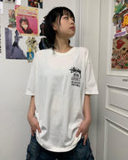 Unisex Stussy Surf Bird Graphic T-Shirt