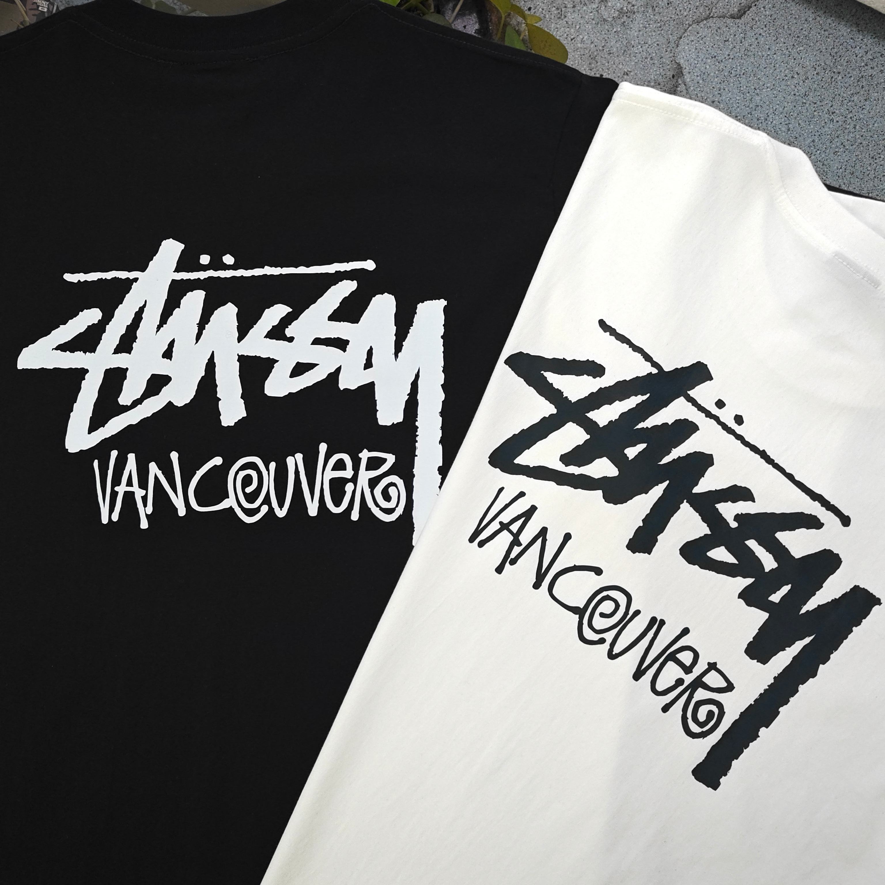 Urban Stussy Vancouver City Logo Graphic T-Shirt