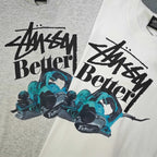 Unisex Stussy Better Power Planer Graphic T-Shirt