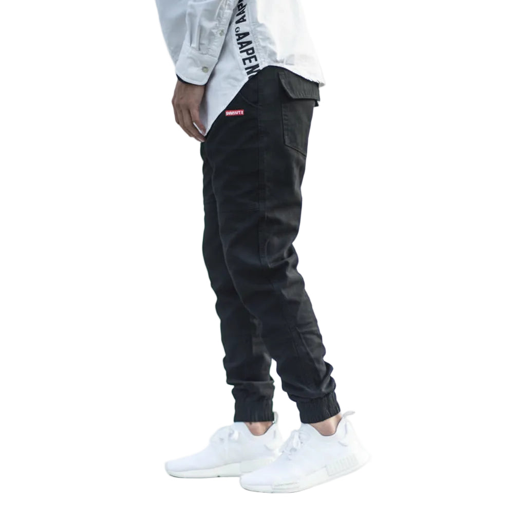 Men's harem trousers with feet casual style outfit