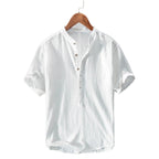 Close up of men's ice silk t shirt fabric texture